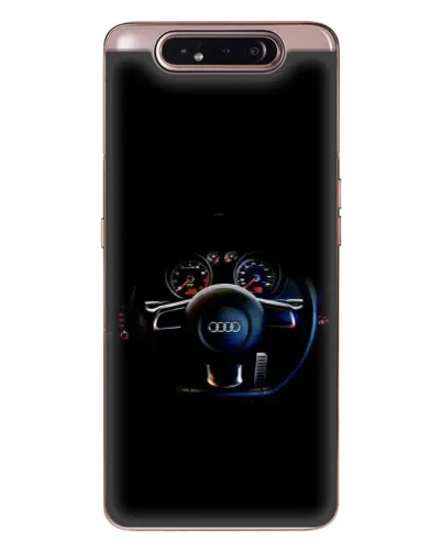Чехол для Samsung Galaxy a80 2019 ( A805F ) с картинкой «Салон Audi — руль» Чехол для Samsung Galaxy a80 2019 ( A805F ) с картинкой «Салон Audi — руль»