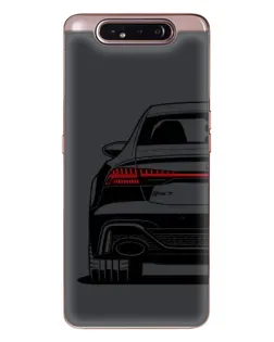 Чехол для Samsung Galaxy a80 2019 ( A805F ) с картинкой «Задняя часть Audi — арт»