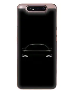Чехол для Samsung Galaxy a80 2019 ( A805F ) с картинкой «Взгляд Audi в темноте»