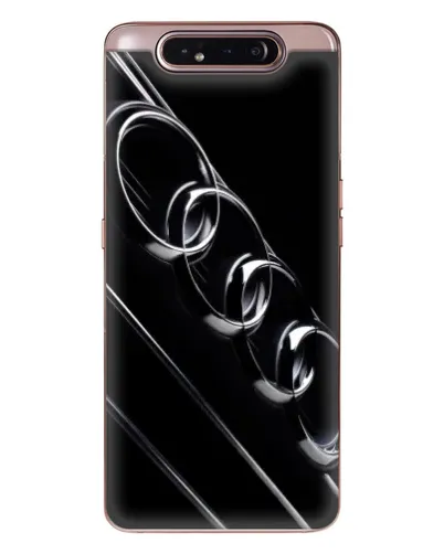 Чехол для Samsung Galaxy a80 2019 ( A805F ) с картинкой «Audi — абстрактные кольца» Чехол для Samsung Galaxy a80 2019 ( A805F ) с картинкой «Audi — абстрактные кольца»