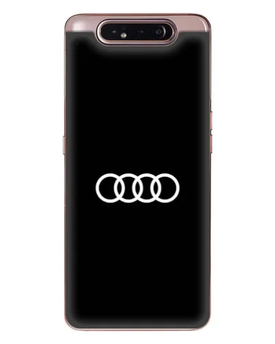 Чехол для Samsung Galaxy a80 2019 ( A805F ) с картинкой «Audi White Logo» Чехол для Samsung Galaxy a80 2019 ( A805F ) с картинкой «Audi White Logo»