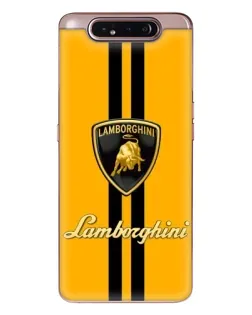 Чохол для Samsung Galaxy a80 2019 ( A805F ) з картинкою «Lamborghini Stripe жовтий» Чохол для Samsung Galaxy a80 2019 ( A805F ) з картинкою «Lamborghini Stripe жовтий»