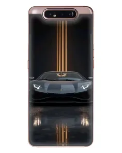Чохол для Samsung Galaxy a80 2019 ( A805F ) з картинкою «Lamborghini золоті лінії» Чохол для Samsung Galaxy a80 2019 ( A805F ) з картинкою «Lamborghini золоті лінії»