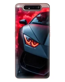 Чохол для Samsung Galaxy a80 2019 ( A805F ) з картинкою «Lamborghini червоне сяйво» Чохол для Samsung Galaxy a80 2019 ( A805F ) з картинкою «Lamborghini червоне сяйво»