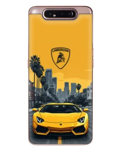 Чохол для Samsung Galaxy a80 2019 ( A805F ) з картинкою «Жовтий Lamborghini місто» Чохол для Samsung Galaxy a80 2019 ( A805F ) з картинкою «Жовтий Lamborghini місто»