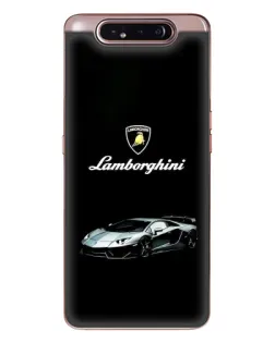 Чохол для Samsung Galaxy a80 2019 ( A805F ) з картинкою «Логотип Lamborghini класика» Чохол для Samsung Galaxy a80 2019 ( A805F ) з картинкою «Логотип Lamborghini класика»