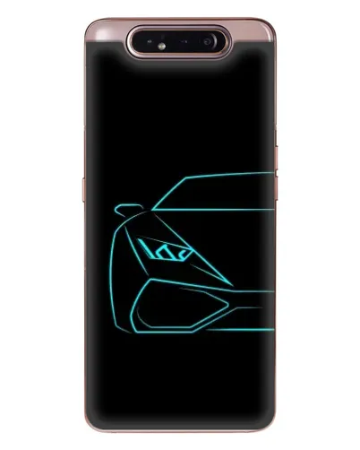 Чохол для Samsung Galaxy a80 2019 ( A805F ) з картинкою «Блакитний силует Lamborghini» Чохол для Samsung Galaxy a80 2019 ( A805F ) з картинкою «Блакитний силует Lamborghini»