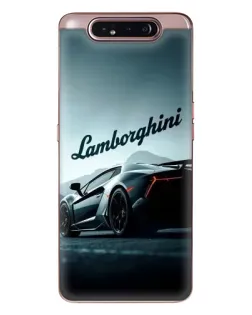 Чохол для Samsung Galaxy a80 2019 ( A805F ) з картинкою «Класичний Lamborghini надпис» Чохол для Samsung Galaxy a80 2019 ( A805F ) з картинкою «Класичний Lamborghini надпис»