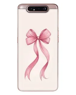 Чехол для Samsung Galaxy a80 2019 ( A805F ) с картинкой «Розовый бант»
