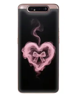 Чехол для Samsung Galaxy a80 2019 ( A805F ) с картинкой «Дымчатое сердце»