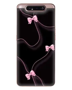 Чехол для Samsung Galaxy a80 2019 ( A805F ) с картинкой «Розовые ленты» Чехол для Samsung Galaxy a80 2019 ( A805F ) с картинкой «Розовые ленты»
