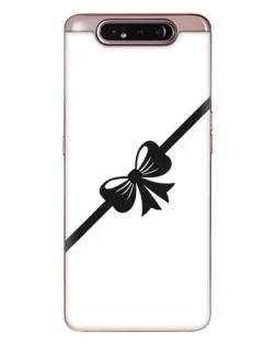 Чехол для Samsung Galaxy a80 2019 ( A805F ) с картинкой «Диагональный бант» Чехол для Samsung Galaxy a80 2019 ( A805F ) с картинкой «Диагональный бант»