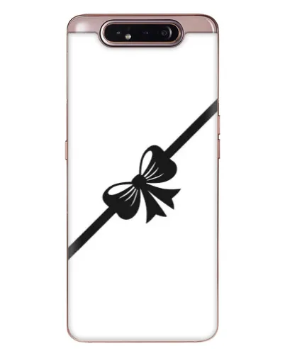 Чехол для Samsung Galaxy a80 2019 ( A805F ) с картинкой «Диагональный бант»