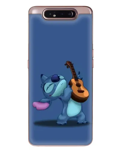 Чехол для Samsung Galaxy a80 2019 ( A805F ) с картинкой «Стич с укулеле»