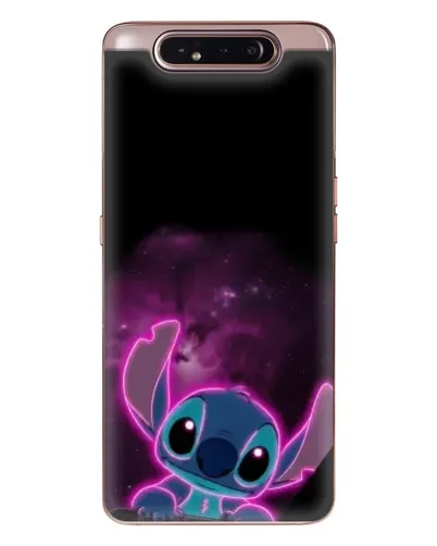 Чехол для Samsung Galaxy a80 2019 ( A805F ) с картинкой «Неоновый Stitch»