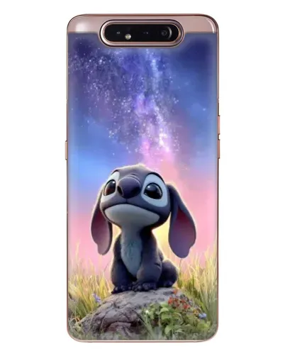Чехол для Samsung Galaxy a80 2019 ( A805F ) с картинкой «Стич на рассвете»