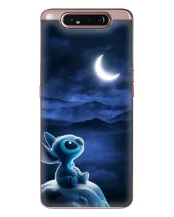 Чехол для Samsung Galaxy a80 2019 ( A805F ) с картинкой «Лунная ночь Стича»