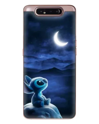 Чехол для Samsung Galaxy a80 2019 ( A805F ) с картинкой «Лунная ночь Стича»