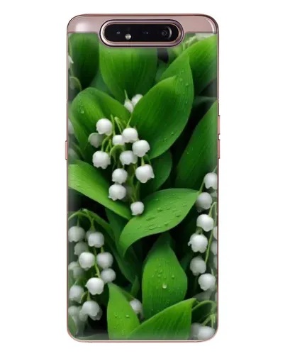 Чехол для Samsung Galaxy a80 2019 ( A805F ) с картинкой «Ландыши в зелени»