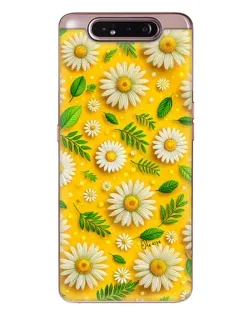 Чехол для Samsung Galaxy a80 2019 ( A805F ) с картинкой «Ромашковое солнце»