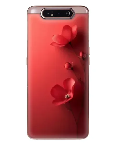 Чехол для Samsung Galaxy a80 2019 ( A805F ) с картинкой «Маковые соцветия»