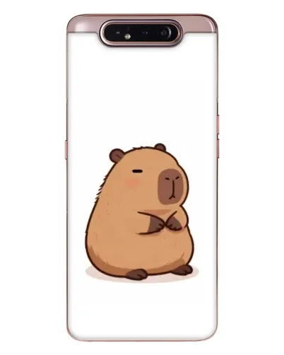 Чехол для Samsung Galaxy a80 2019 ( A805F ) с картинкой «Толстенькая капибара»