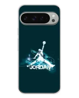 Чехол для Google Pixel 10 Pro XL с картинкой «Jordan Blue Fire»