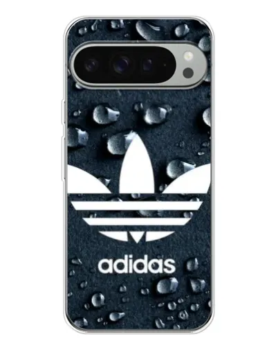 Чехол для Google Pixel 10 Pro XL с картинкой «Adidas Trefoil Blue»