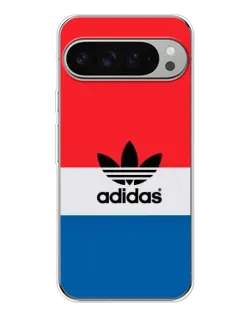 Чехол для Google Pixel 10 Pro XL с картинкой «Ретро блоки Adidas»