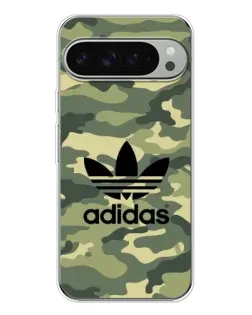 Чехол для Google Pixel 10 Pro XL с картинкой «Милитари стиль Adidas»