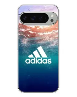 Чехол для Google Pixel 10 Pro XL с картинкой «Океанская глубина адидас»