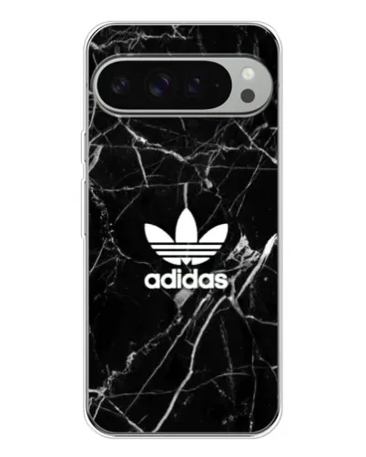 Чехол для Google Pixel 10 Pro XL с картинкой «Белый мрамор Adidas»