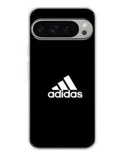 Чехол для Google Pixel 10 Pro XL с картинкой «Черная классика Adidas»