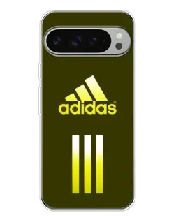 Чехол для Google Pixel 10 Pro XL с картинкой «Оливковый градиент Adidas»