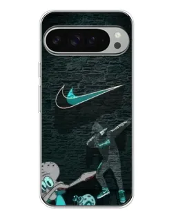 Чехол для Google Pixel 10 Pro XL с картинкой «Спортивный арт Nike»