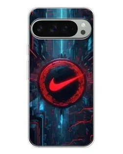 Чехол для Google Pixel 10 Pro XL с картинкой «Техногенный стиль Nike»