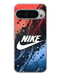Чехол для Google Pixel 10 Pro XL с картинкой «Градиентный принт Найк»