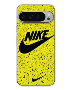 Чехол для Google Pixel 10 Pro XL с картинкой «Желтый текстурный Nike»