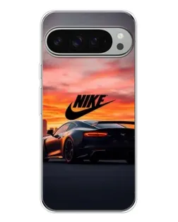 Чехол для Google Pixel 10 Pro XL с картинкой «Nike и суперкар»