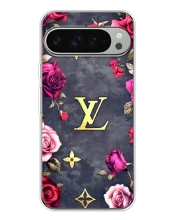 Чехол для Google Pixel 10 Pro XL с картинкой «Цветочный Louis Vuitton»
