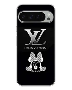 Чехол для Google Pixel 10 Pro XL с картинкой «LV и Минни Маус»
