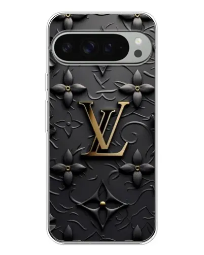 Чехол для Google Pixel 10 Pro XL с картинкой «Кожаная текстура LV»