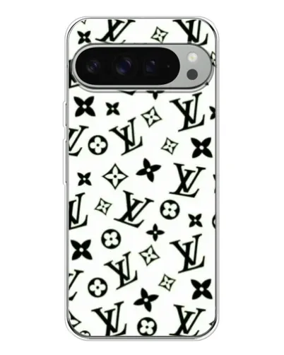 Чехол для Google Pixel 10 Pro XL с картинкой «Монохромный хаос LV»
