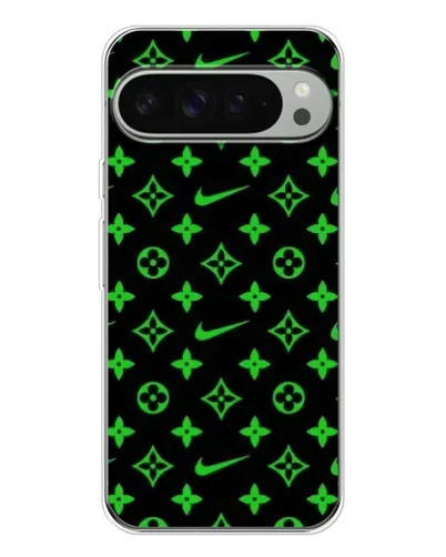 Чехол для Google Pixel 10 Pro XL с картинкой «Неоновый принт LV»