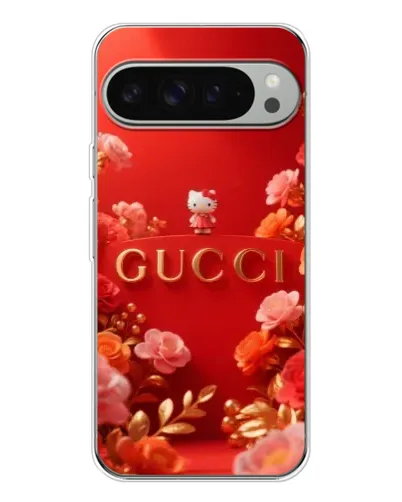 Чехол для Google Pixel 10 Pro XL с картинкой «Gucci — золотой сад»
