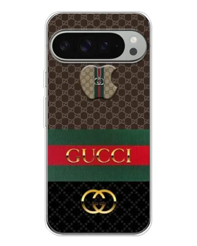 Чехол для Google Pixel 10 Pro XL с картинкой «Gucci — брендированный десерт»