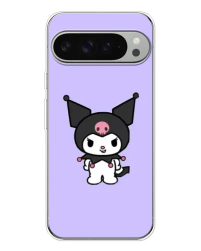 Чехол для Google Pixel 10 Pro XL с картинкой «Kuromi — нежный фиолетовый»