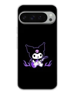 Чехол для Google Pixel 10 Pro XL с картинкой «Электрическая Kuromi»