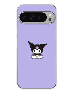 Чехол для Google Pixel 10 Pro XL с картинкой «Kuromi — фиолетовый минимализм»