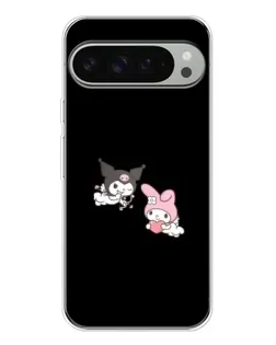 Чехол для Google Pixel 10 Pro XL с картинкой «My Melody и Kuromi»